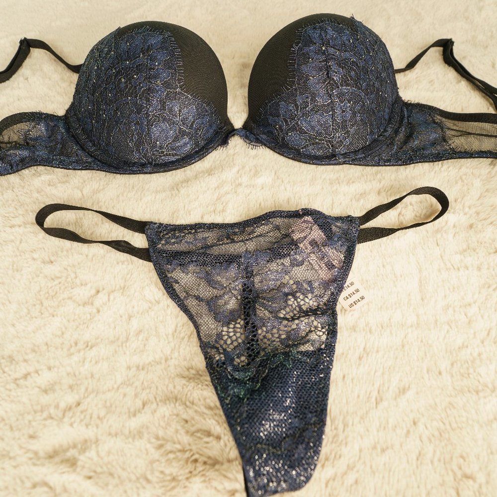 Very Sexy Smooth Lace Bra Set